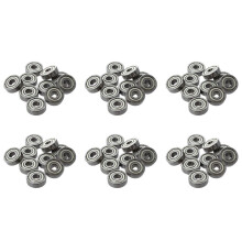 60 Pcs 625ZZ 5mm X 16mm X 5mm Shielded Deep Radial Bearing