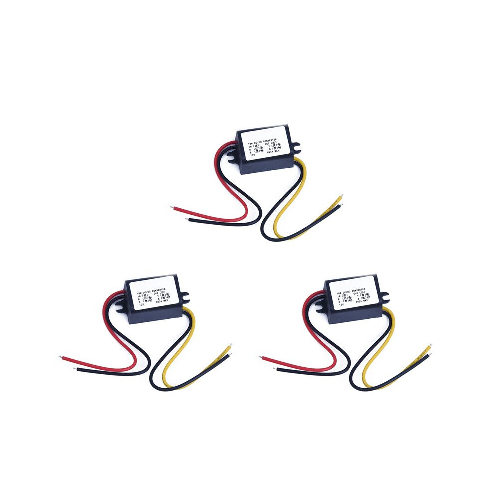 3X 12V To 6V - Buck Converter Step Down Module Power Supply Voltage Regulator 4714039255466