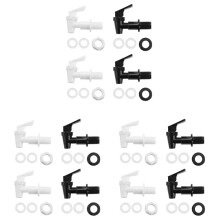 12 Sets Replacement Cooler Faucet Water Bottle Jug, Dispenser Tap Spigot Spout Water Beverage Lever Pour Dispenser Valve