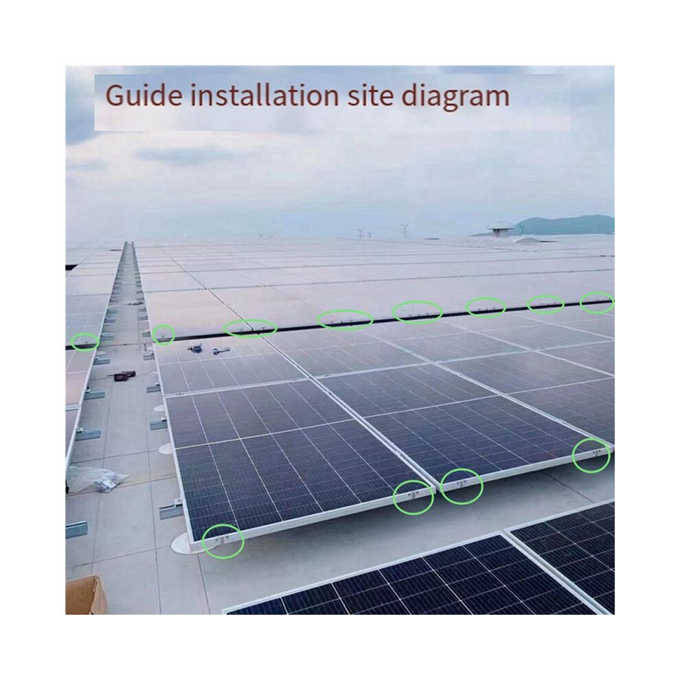 100Pcs Photovoltaic Panel Drainage Buckle Surface Plate Solar Panel Water Drain Clip For Solar Panel Draining 30Mm 6032834991722