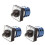 3X 660V 20A 6 Terminals 4 Positions Rotary Cam Changeover 1
