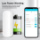 Tuya Door Window Sensor Wifi, Open Close Detector Home Security System,  Life Remote Control 6