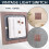 8X American Industrial Style Light  Socket, Solid Wood Brass Toggle  Plate, Antique Home Stay (1) 9