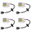 4X D2S D2R Replacement HID Xenon Headlight Ballast Control Unit Igniter 5DV007760 for Hella - - New 1