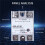 8X Single Phase Solid State Relay - SSR-40DD 40A DC3-32V DC5-60V White+Silver 8