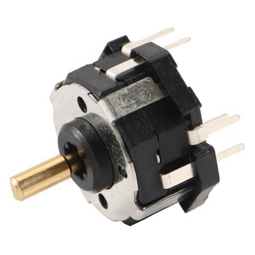 4X RKJXT1F42001 4-Vägsbrytare Car Navigation Encoder Nyckelvippströmbrytare med Push  Encoder 2