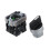20pcs 22mm Latching 2 NO 3-Position Rotary Selector Select  ZB2-BE101C Black 5