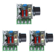 3X Regulator of Voltage Controller Speed Dimmer SCR 2000W AC 220V