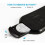 Remote Dimmer Controller for Single Color LED Strip Lights, 5-24V Wireless Controller for 3528/5050/ LED Tape 3