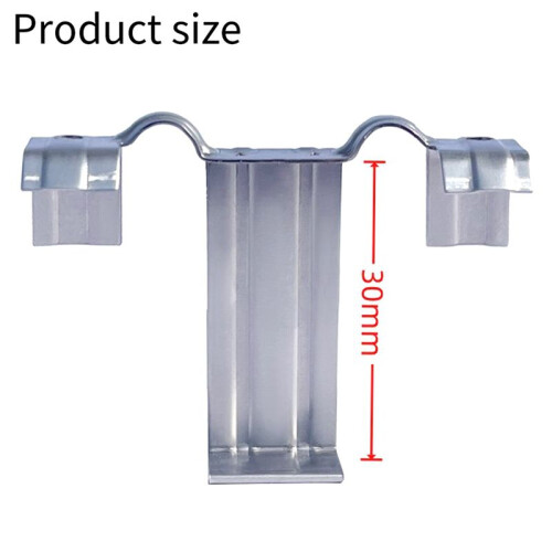 80PCS Photovoltaic Panel Drainage Buckle Surface Plate Solar Panel Water Drain Clip for Solar Panel Draining 30mm 2