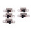 10 Pcs x -Off 2 Position SPDT 1P2T Panel  Slide  Solder Lug SS12F15G3 7