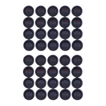 40 Pcs 12V 20A Amps /Off/ 3 Position Terminal Round Rocker LED Toggle & Red