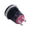 2X 12V 2A 9.5mm LED Metal Cap Power Momentary Push Button  Car DIY Modified, Red 2