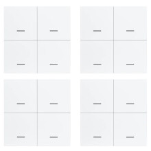 4X Tuya ZigBee Scene 4 Gang 12 Scene Drukknopcontroller Ondersteunt Home Assistant