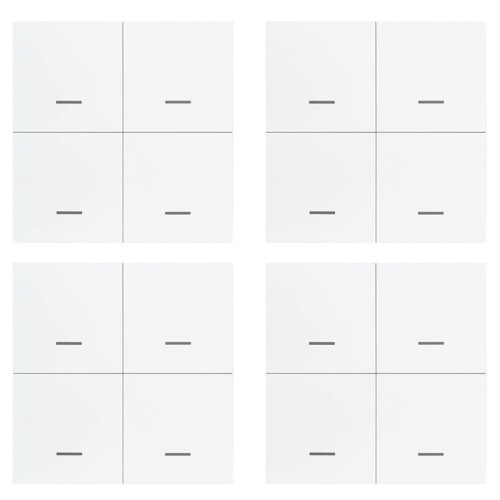4X Tuya ZigBee  Scene  4 Gang   12 Scene  Push Button Controller Stöder Home Assistant