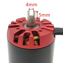 2X 5065 270KV Brushless Sensorless Motor BLDC Outrunner Thrust Balance Acessório de Scooter Elétrica