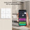 4X Tuya ZigBee  Scene  4 Gang   12 Scene  Drukknopcontroller Ondersteunt Home Assistant 5