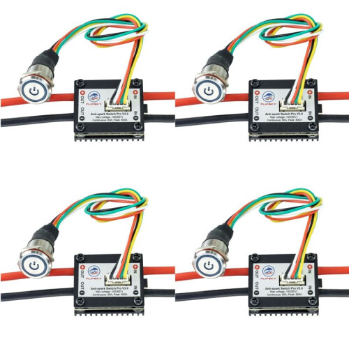 4X FLIPSKY Antispark  Pro V3.0 ESC  with Heatsink for Electric Skateboard/EBike /Scooter/Robots