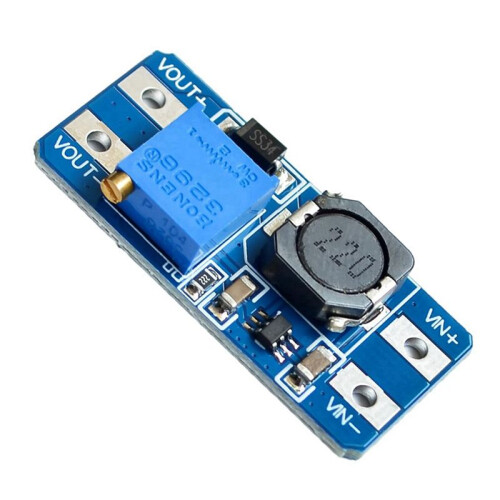20PCS, MT3608, - Converter, Boost Regulator, USB Power Module, 2V-24V to 5V-28V, 2A Output, Micro-USB 2