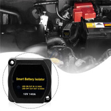 2X Dual Battery Isolator 12V 140A Voltage Sensitive Split Charge Relay VSR Car Accessories Relay VSR for Campers