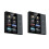 2pc 3.5Inch  Wall  Touch Screen 4 Groups  8-Way Scene  Sensor Dimming  Curtain Tuya Zigbee A 1