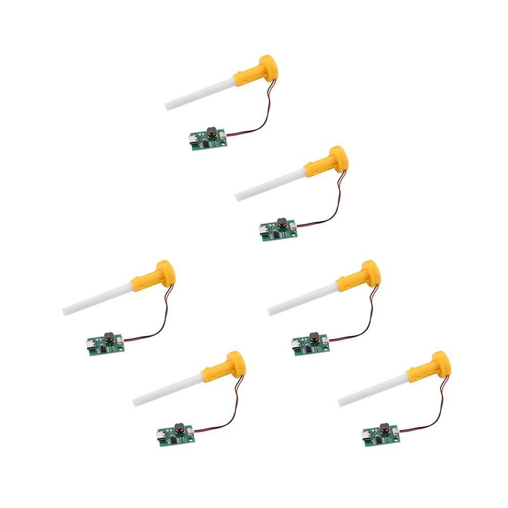 6X Dc5v Single Non-Switched Atomization Humidification Module Diy Ultrasonic Atomizer Type-C Humidifier Circuit Board 6031002856863