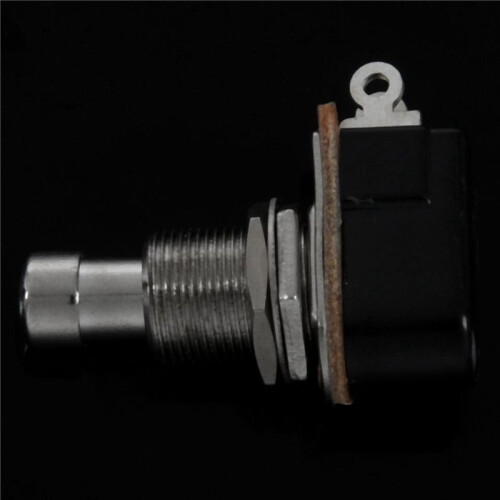 3X Guitar Pedal 2 Pin SPST Momentary Effects Push Button Foot 2