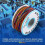 2X Tin Plated Copper Wire,8-Wire Colored Insulation Test Cable P/N B-30-1000 250M 30AWG Tinned Copper Solid Cable 4