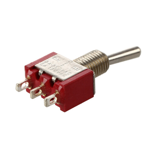 2 Pcs AC 120V/5A 250V/2A  OFF  SPDT Toggle Switches 2