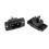 Black 2 Pin IEC320 C8 Screw Mount Inlet Plug Socket AC 250V 2.5A 6 Pcs 9