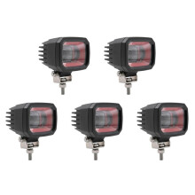 5X 10-80V 7303S Forklift LED Warning Light Linear Area Safety Light Forklift Reversing Indicator Light Working Light