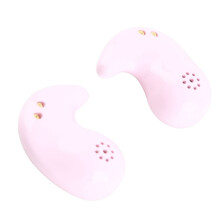 Pink Bluetooth Earbuds with 5.3 Bluetooth, 5h Play, 300mAh Charging Case