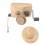 Manual Yarn Ball Winder - Compact, Silent, Portable Grey 11