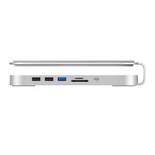 USB C Hub with Hard Drive Enclosure Type C Docking Station NVME M.2 SSD Case 4K M1 M2 for  / Studio A