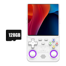 R36 Ultra Retro Handheld Video Game Console 128GB 20000+ Games 4.0 Inch Screen 3D Joystick Linux Portable Game Player D