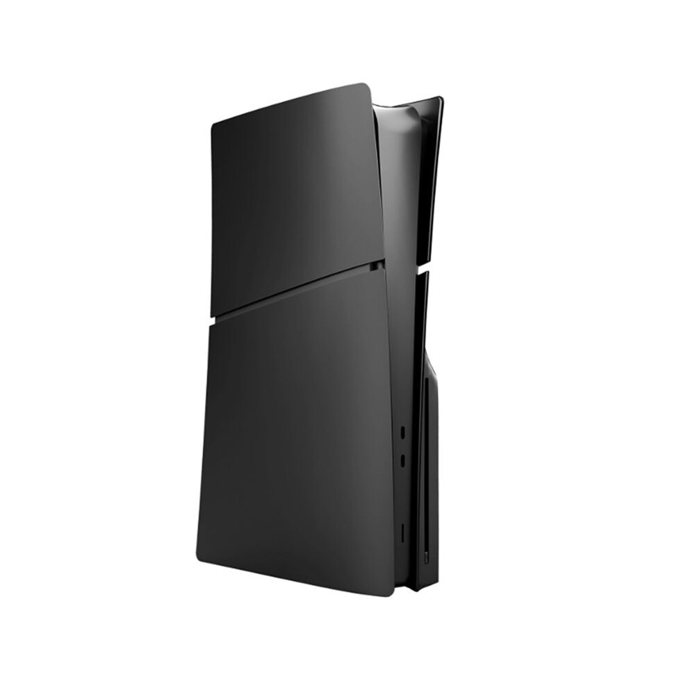 For 5 Slim Hard Plastic Faceplate Shell Replacement Plate Cover For Ps5 Console Disc Version Black 6032767470196