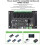 Waveshare RP2350 Industrial 6-CH Relay Module -Board  RS485 Interface Isolation Protection 4