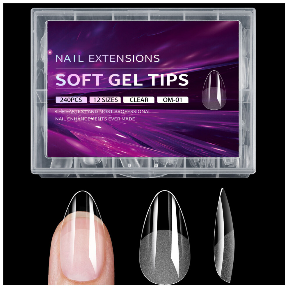 Dachuang Beauty (1) Transparent Nail Extension Tips For Salons & Diy (50 Chars)