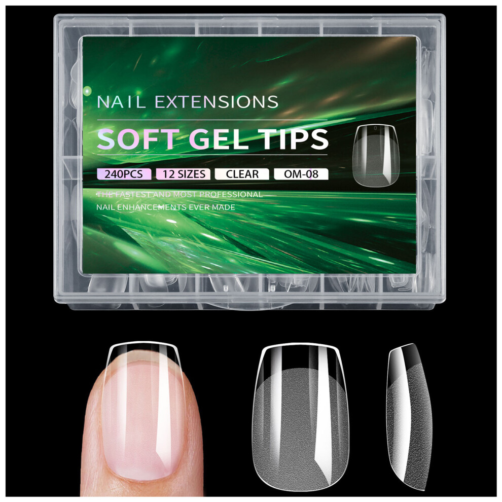 Dachuang Beauty (8) Transparent Nail Extension Tips For Salons & Diy (50 Chars)