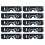 10PCS Solar Eclipse Viewing Glasses Eye Protection Paper Filter for Sunspot Observation 2