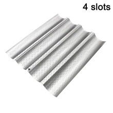 (Silver) Non-Stick French Bread Baking Tray