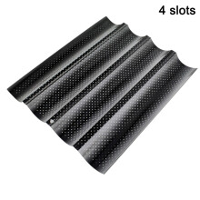 (Black) Non-Stick French Bread Baking Tray