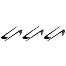 6 Stuks Car Side Trim voor E Klasse W213 C-Klasse W205 Refit E63S AMG Accessoires Zwart