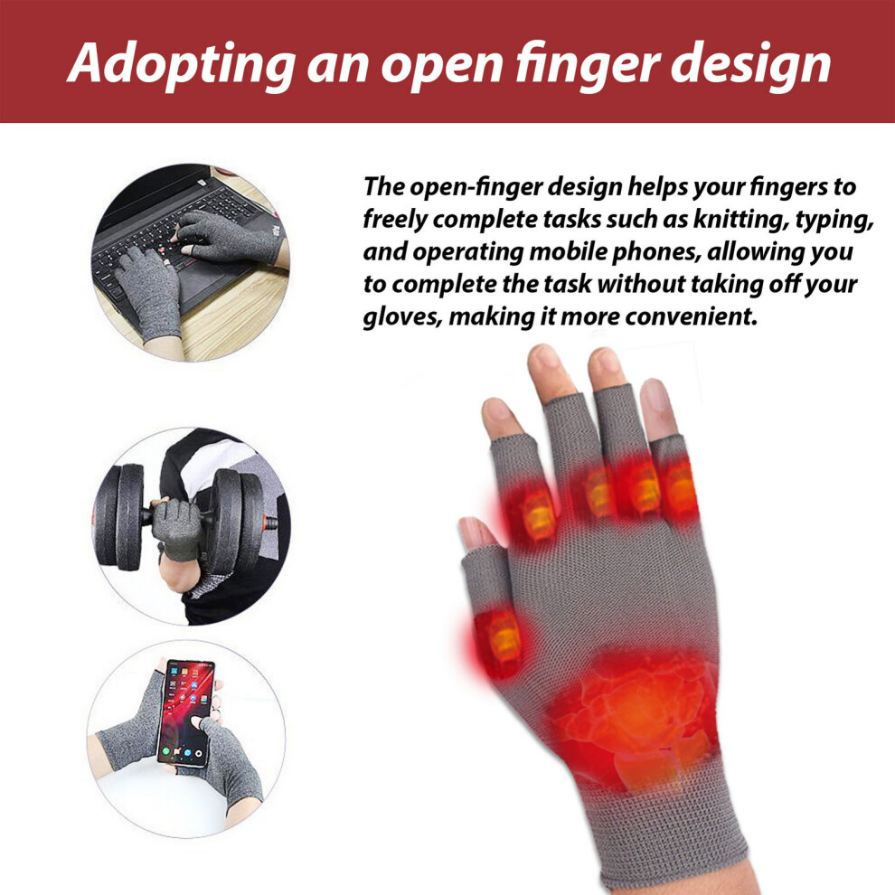 Phui-Pet-Supplies Arthritis Compression Gloves For Men & Women