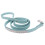 (Light Blue, L) Reflective Rhinestone Dog Collar, Durable Pet Leash 2