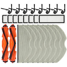 For  Robot Vacuum S40 / OV81 Vacuum Accessories Main Side Brush Hepa Filter Mop Cloth Replacement Parts