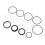 13pcs Shock Absorber Maintenance Kit for DPS DPX2 Float X 2014-2017 16