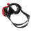 Professional Diving Action Camera Goggles, Temp Glass, Red 9