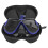 Professional Diving Action Camera Goggles with Tempered Lens, Blue 1