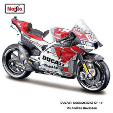 (As show, 33 Brad Binder) 1:18 Motorcycle Model Collection Gift Toy Suitable for Ducati Desmosedici GP 18 #04 Andrea Dovizioso Diecast Racing Alloy